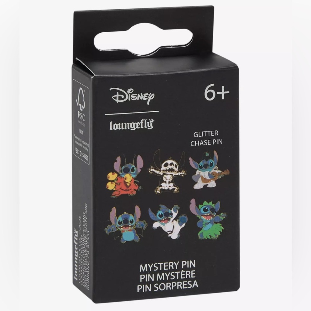 Disney Loungefly Stitch Pin - Vampire